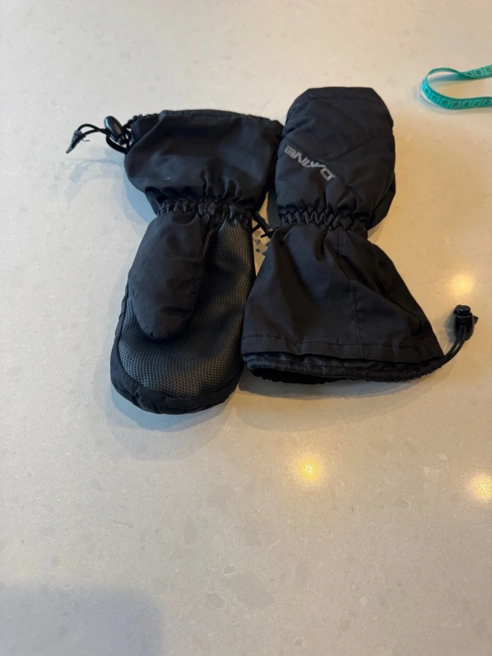 Dakine Black Winter Ski Mittens